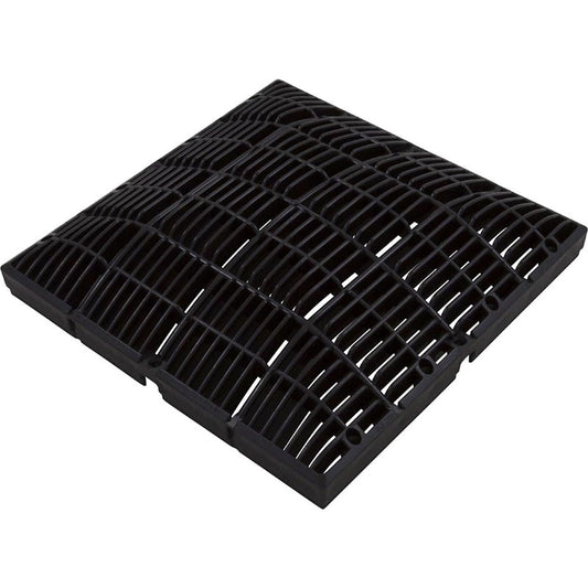 Waterway 642-4721 V 12" x 12" Square VGB Main Drain Grate 642-4721V - Black