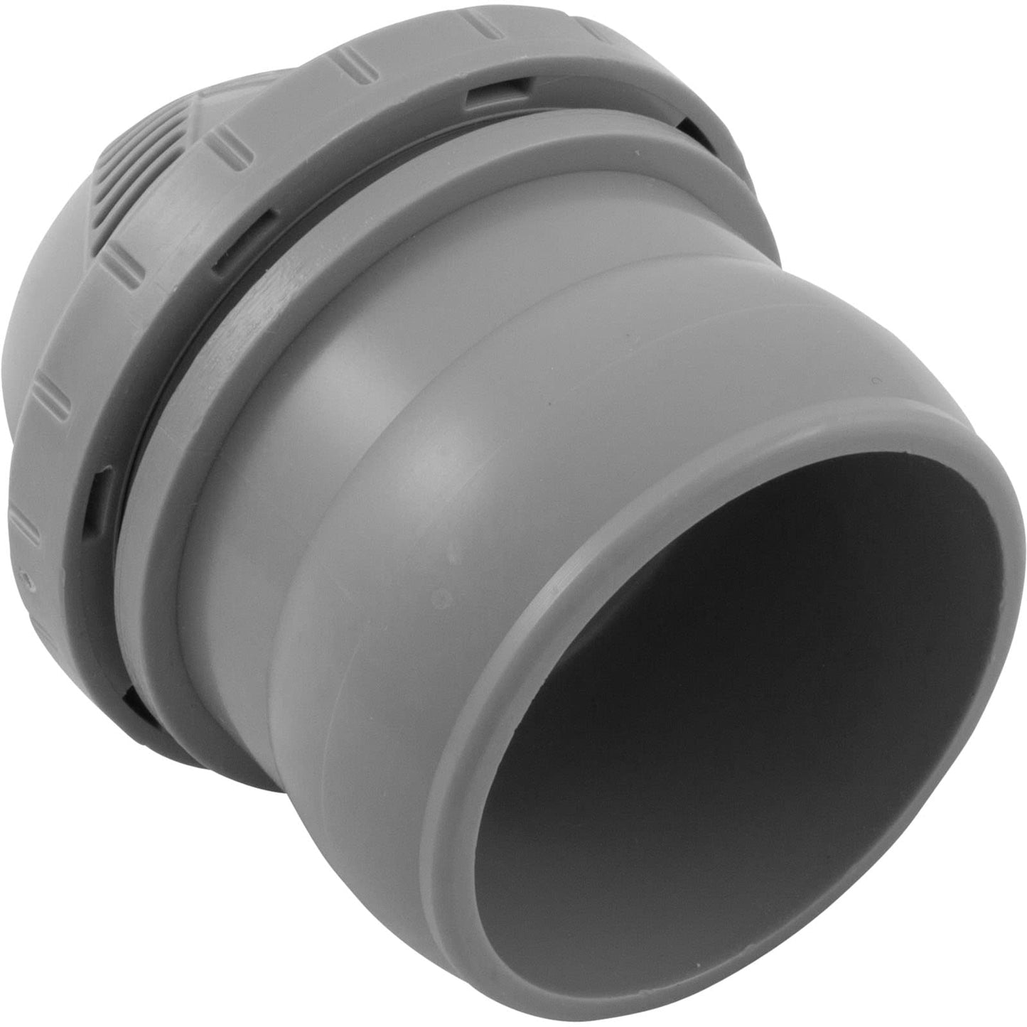 Inlet Fitting, Infusion Venturi, 2"s Self Align, Lt Gray