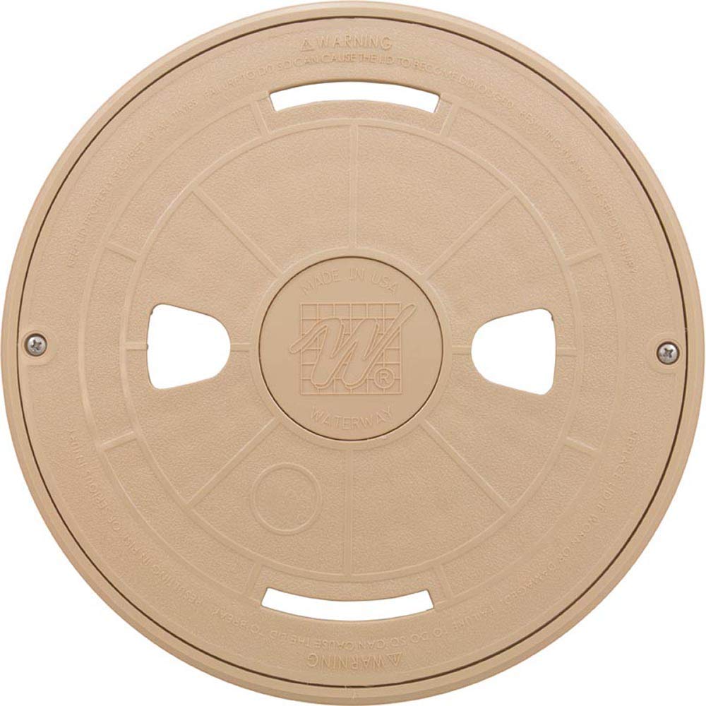 Waterway Plastics Gunite Skim Lid & Mount Ring Assembly Ww Logo Bei