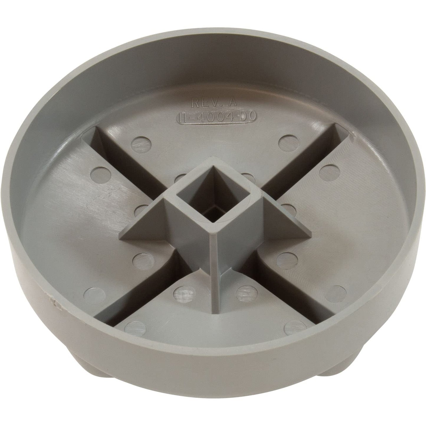 Knob, Dimension One Selector Valve, Skirted, Gray