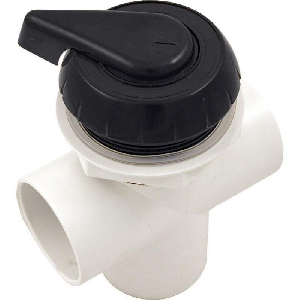 Waterway 2in. 3 Port Diverter Valve Black 600-3061