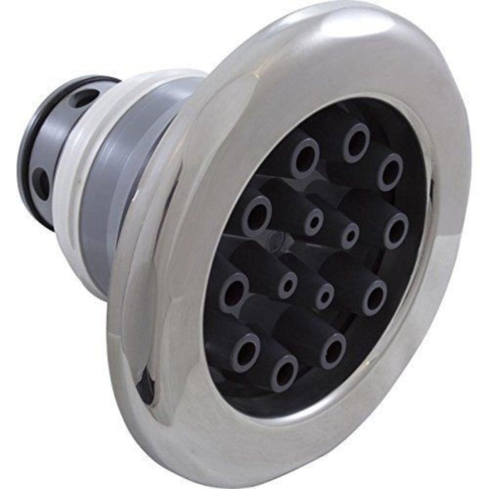 Custom Molded Products 23570-142-000 Jumbo Jet Internal, Massage, Stainless Steel Graphite Gray