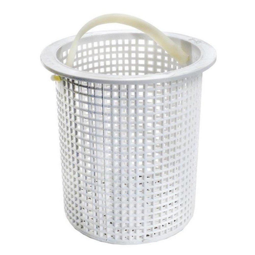 Aladdin B-13 Skimmer Basket with Handle for the No-Niche Skimmer - White in Color
