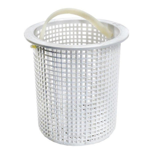 Aladdin B-13 Skimmer Basket with Handle for the No-Niche Skimmer - White in Color