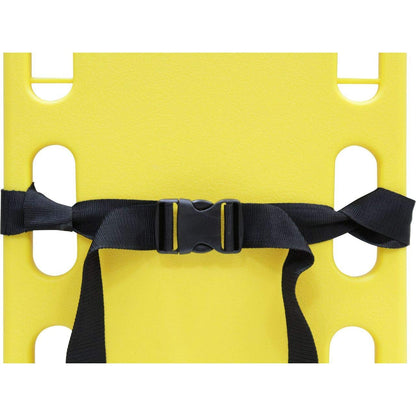 Kemp USA 2-Piece Spineboard Strap with Plastic Buckle in Black