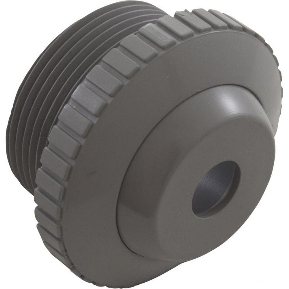 Custom 25552-201-000 0.5" Threaded Directional Flow Outlet - Gray