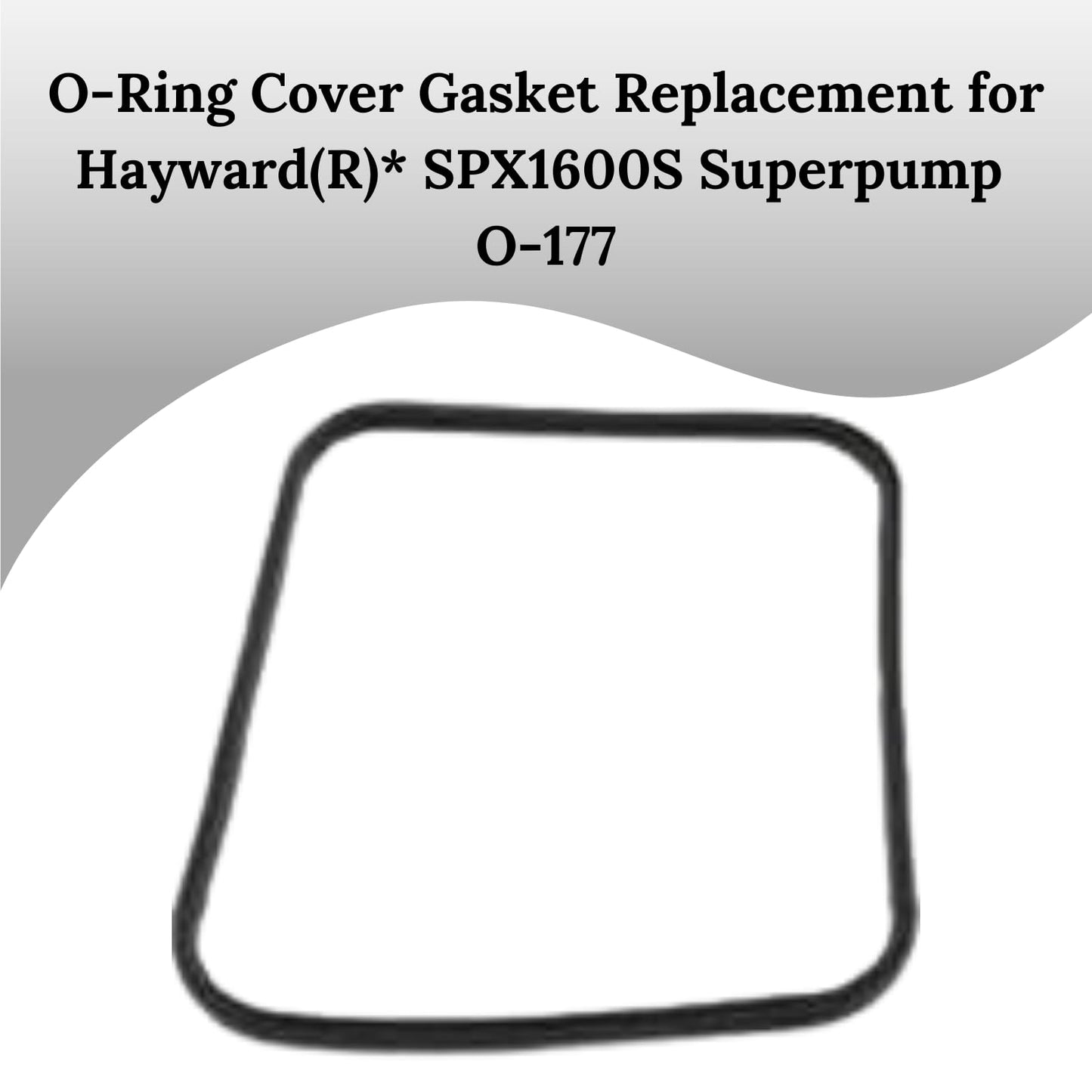 O-Ring Cover Gasket Replacement for Hayward SPX1600S Superpump O-177