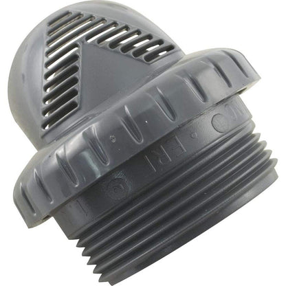 Inlet Fitting, Infusion Venturi, 1-1/2"mpt, Dk Gray