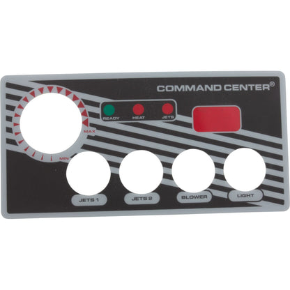 Tecmark (TDI) Overlay: Command Center - 4 Button - with Display