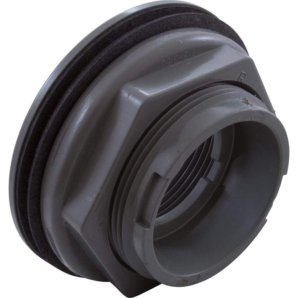 Waterway Plastics 806105082442 Gray 1-1/2" FPT X 1-1/2"S with Nut