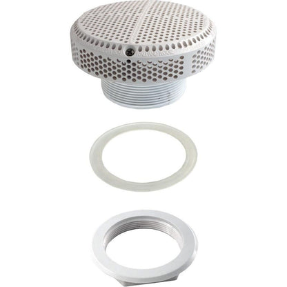 Waterway Plastics 806105367877 Straight 2 1/2" 180GPM White 640-3580V Super Hi-Flo Suction Assembly