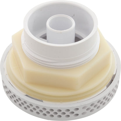 Waterway Plastics 806105379337 Suction Assembly W/hex Nut Wall White Fitting