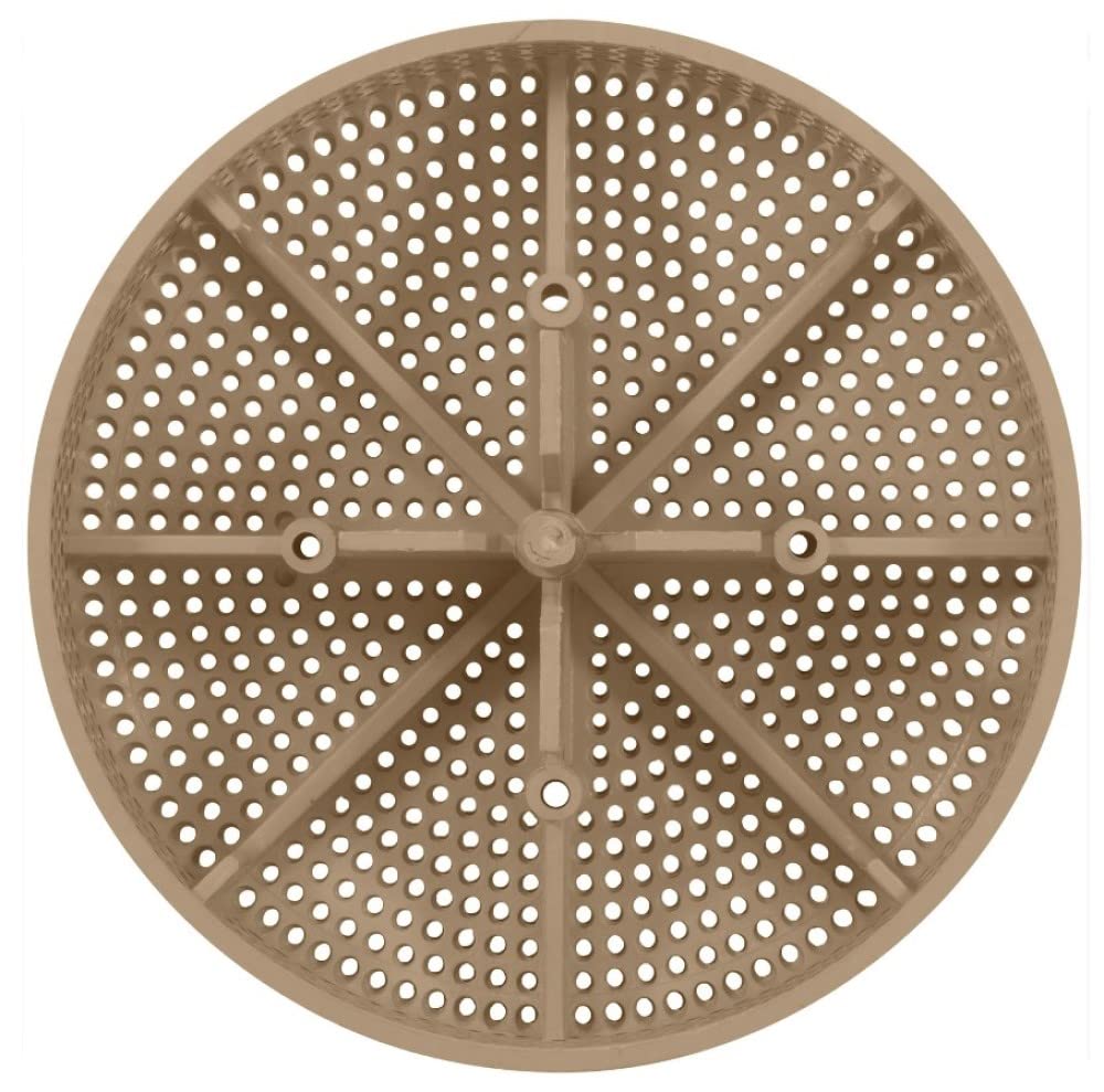 Custom Molded 175 Gpm Fiberglass Pool Suction Cover Only (Vgb) Tan 25215-009-003