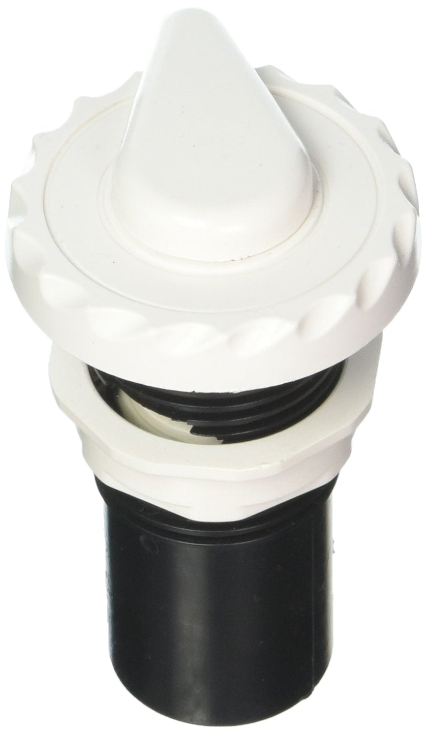 Waterway Plastics 806105115829 Scalloped White 1" Top Access Silent Air Control