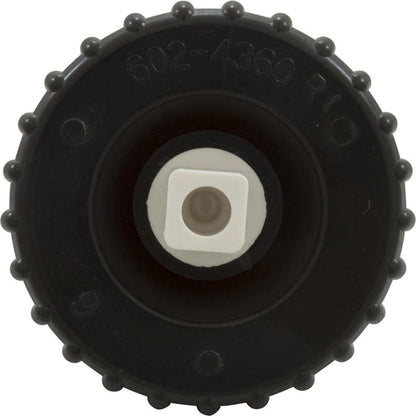 Waterway Plunger & Cap Assy 605-4370, 1" On/Off Valve