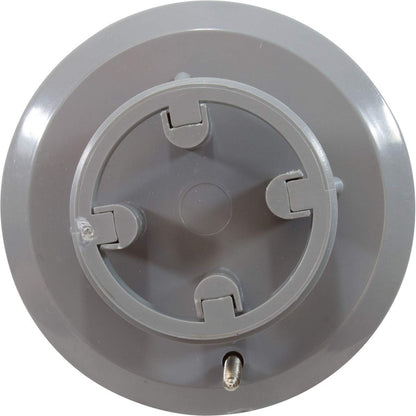 Custom Molded Products Floor Inlet Fitting Cover Wth Screw Gray