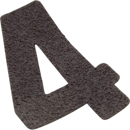 Armco Depth Marker, 4, Black