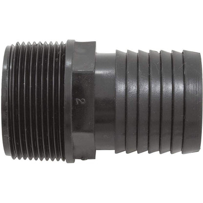 Waterway Plastics 1 1/2" Mpt X 1 1/2" Hose Barb Adapter