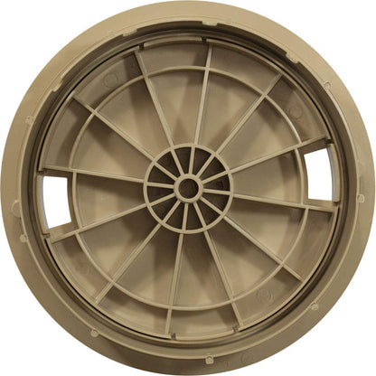 Custom Molded Products Skimmer Cover and Collar (Round) Tan