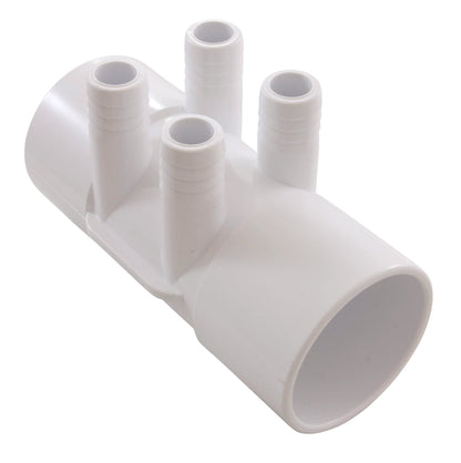 Waterway Spa Manifold 2in. S x 2in. S 4-Port 3/4in. Rib Barbed 672-7110