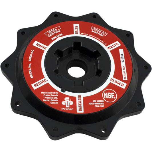 Cover, Praher ABS 2" Top/Side Mount Valves, Black