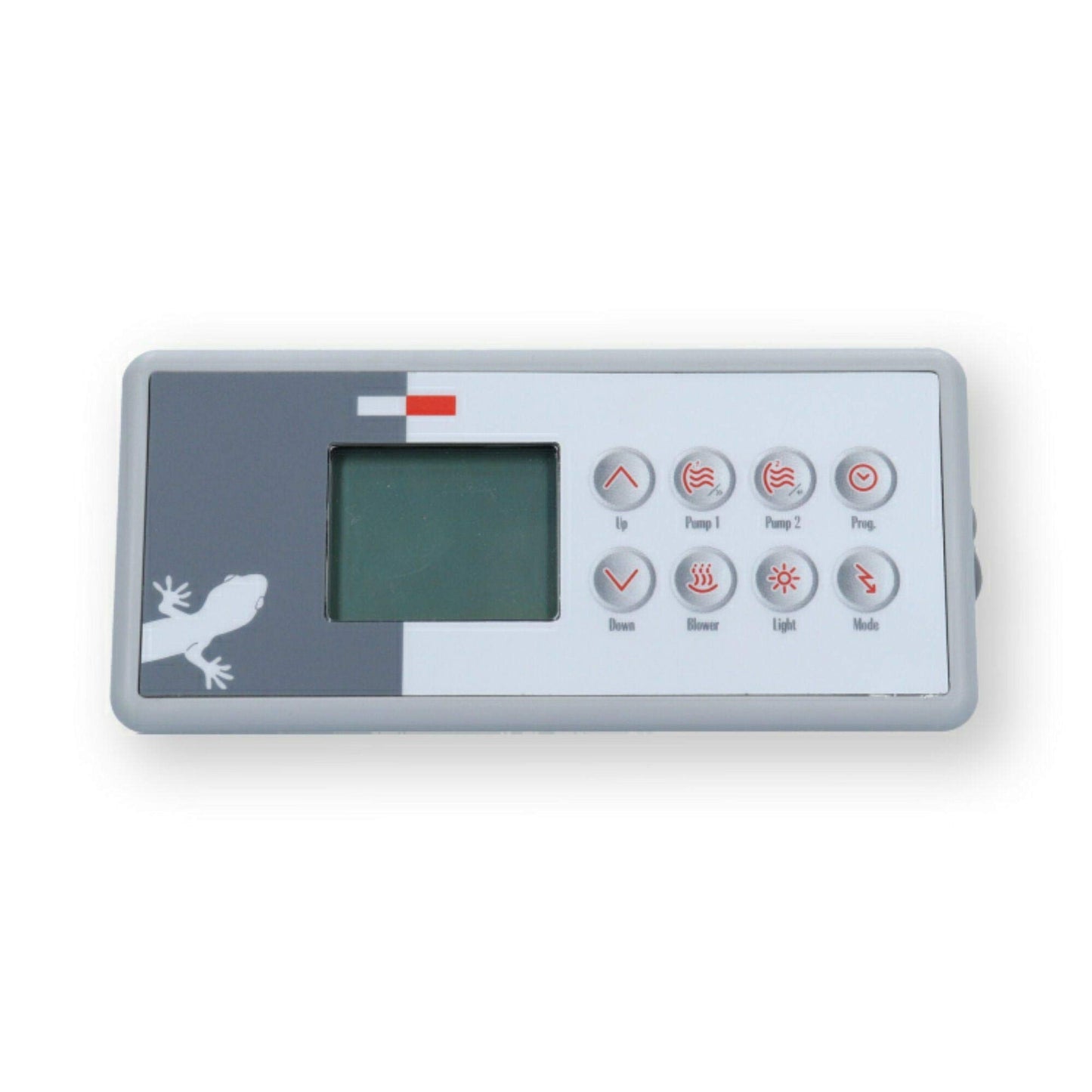 Gecko TSC-4 Ten Key Topside Keypad Bundle with Three Pump Overlay for M-Class Spa Control Systems 0201-007044