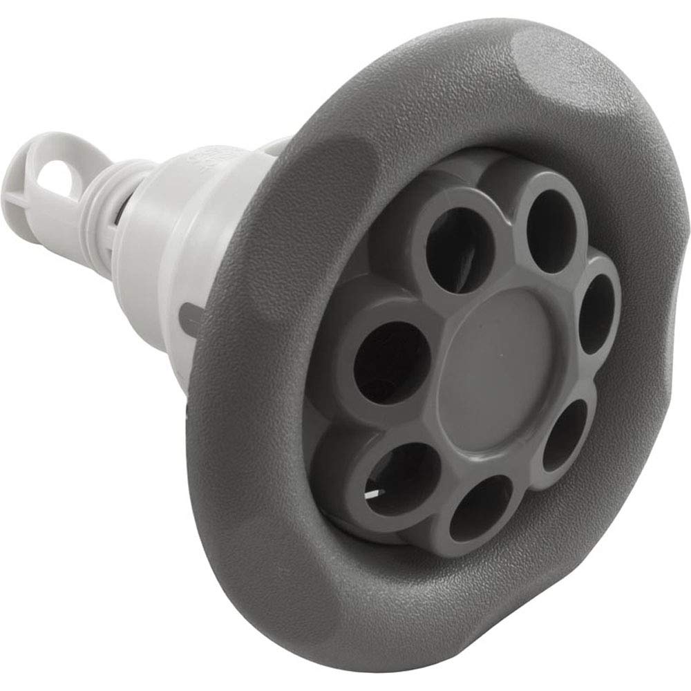 Waterway Plastics 229-7747 Jet Intl, WW Power Storm, 5" fd, Massage, Txt Scal, Gry, THD