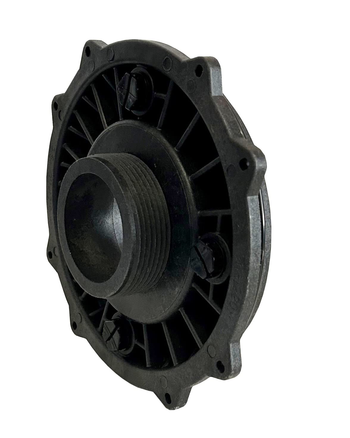 Waterway Plastics 311-1220 Executive Spa Pump Volute Faceplate with Housing O-Rings and Plugs, Black, (316-1220)
