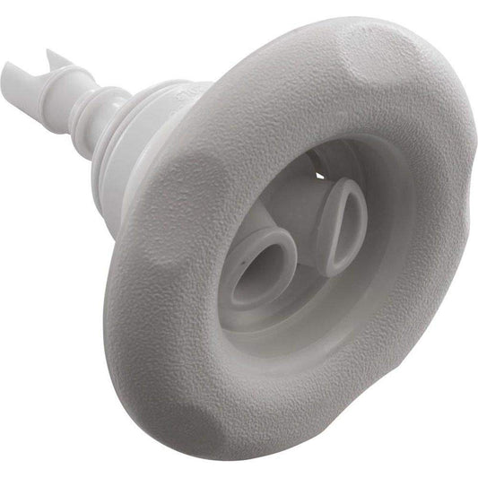 Waterway Poly Storm 4in. Smooth Large Face Five-Scallop Twin Roto Spa Jet 229-8170