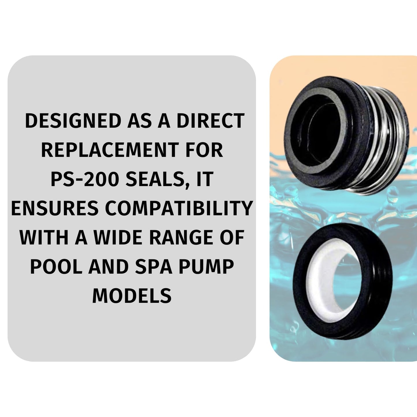Pool / Spa Pump Shaft Seal 5/8" Replacement For PS-200