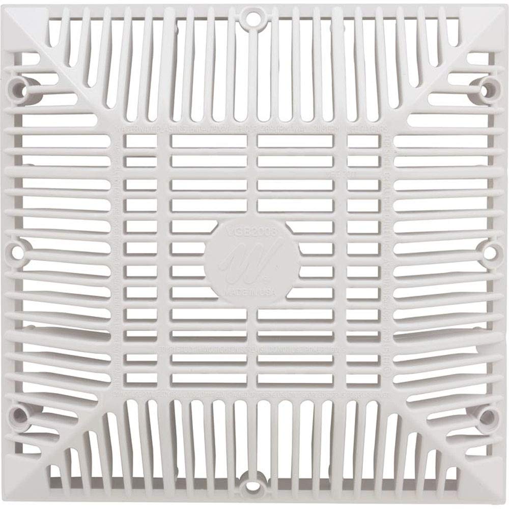 Waterway 642-4700V 9" x 9" AV Cover, White, ANSI OK 642-4790 V