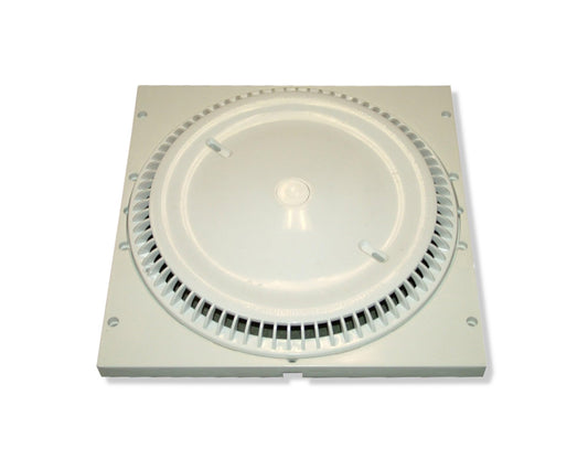 Afras Anti-Vortex 11 inch Drain Cover 10064ACW with 12x12 inch Ring Plate