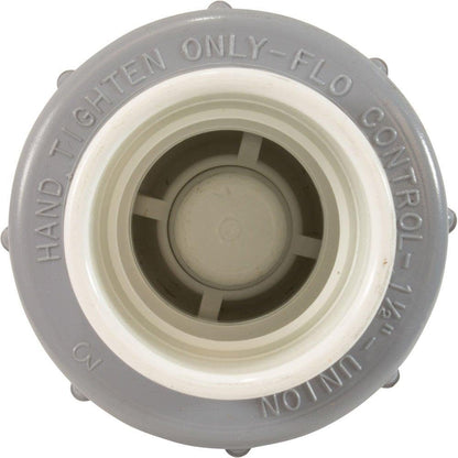 Check Valve, Flo Control,Spring,1-1/2"s,1/2lb,True Union,Wht 1700-15