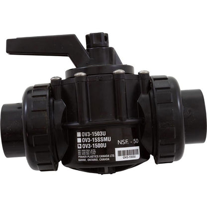 1.5IN 3 Port Valve UNIONIZED OV3-1500U
