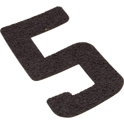 Armco Depth Marker, 5, Black