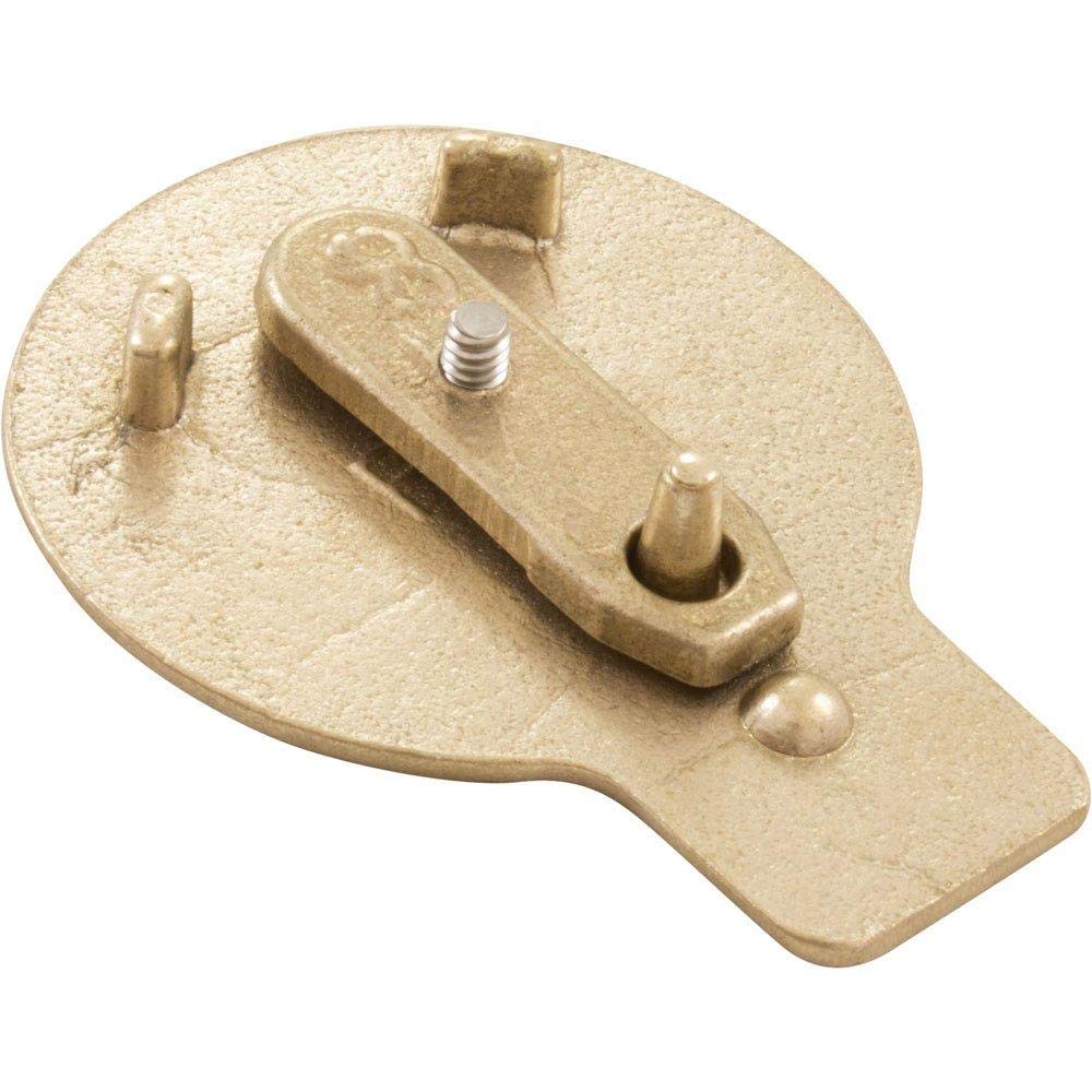 Perma-Cast Anchor Cover Cast Brass F- 1.9in. Rail Anchor PE-8