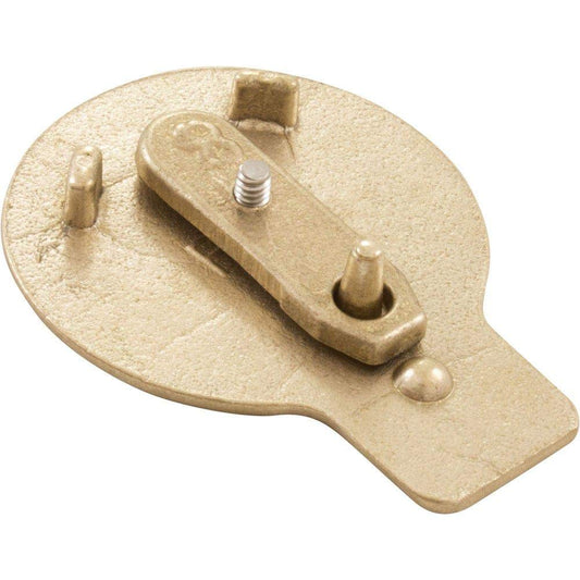 Perma-Cast Anchor Cover Cast Brass F- 1.9in. Rail Anchor PE-8