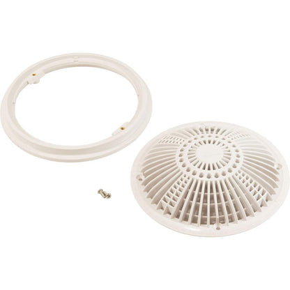 Waterway 640-1800 V 8" Tru Flo Drain Cover and Frame 6401800V