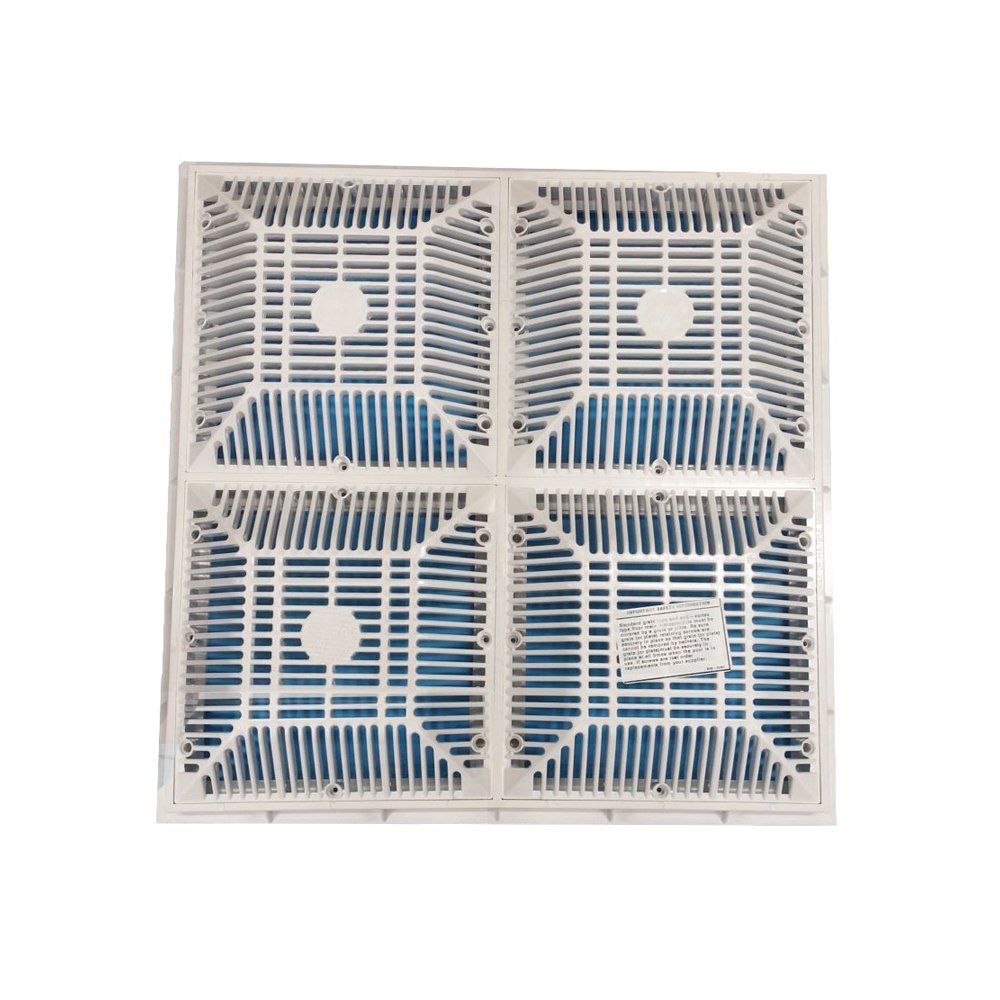 Pool Frame & Grate 18" X 18" ( 2011 ) - White