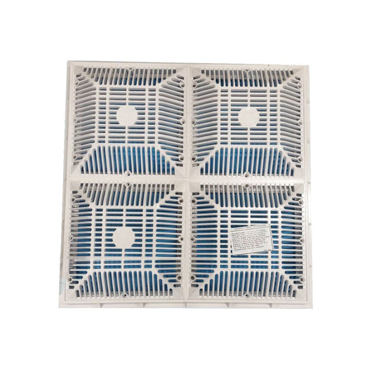Pool Frame & Grate 18" X 18" ( 2011 ) - White