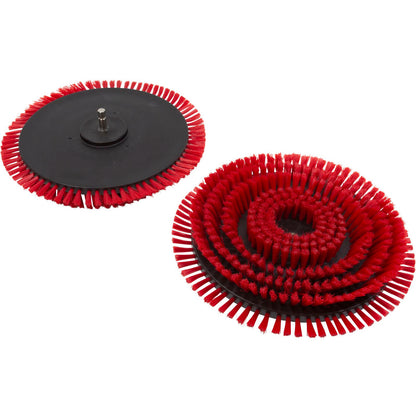 Nemo Power SN14019 Brushes, Nemo Power Tools,Hull Cleaner,Red, Soft Bristle,2Pk