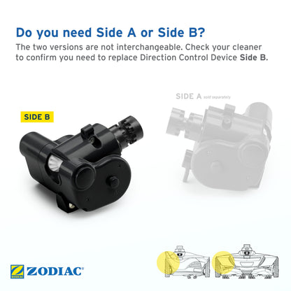 Zodiac Genuine Parts MX8 Direction Control Device Side B, R0524800