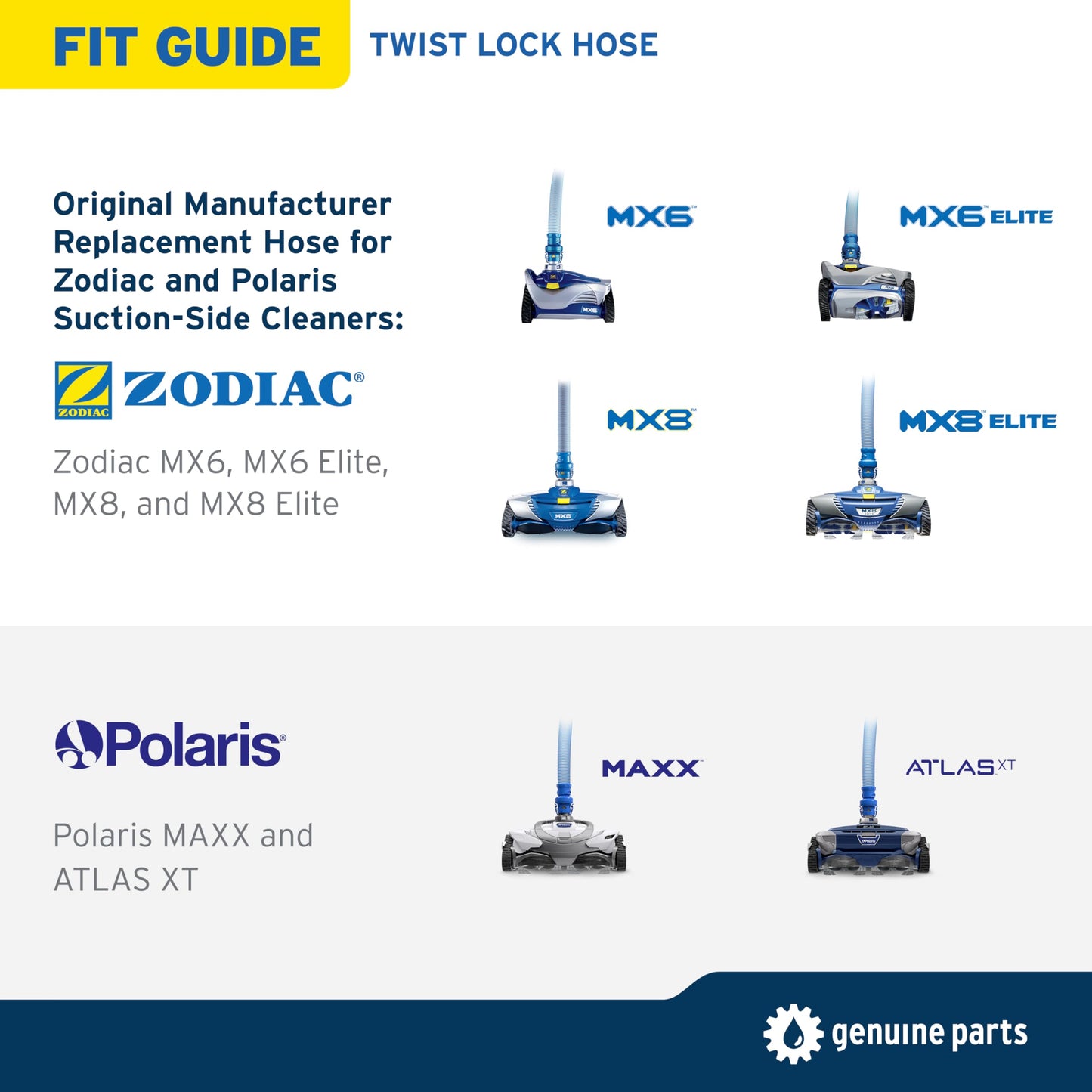 Baracuda R0527700 MX8 Cleaner Hose for Pool Cleaner