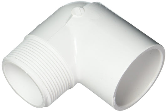~LASCO FITTINGS INC 410-015 1-1/2" MIPTxS 90^ ELL~