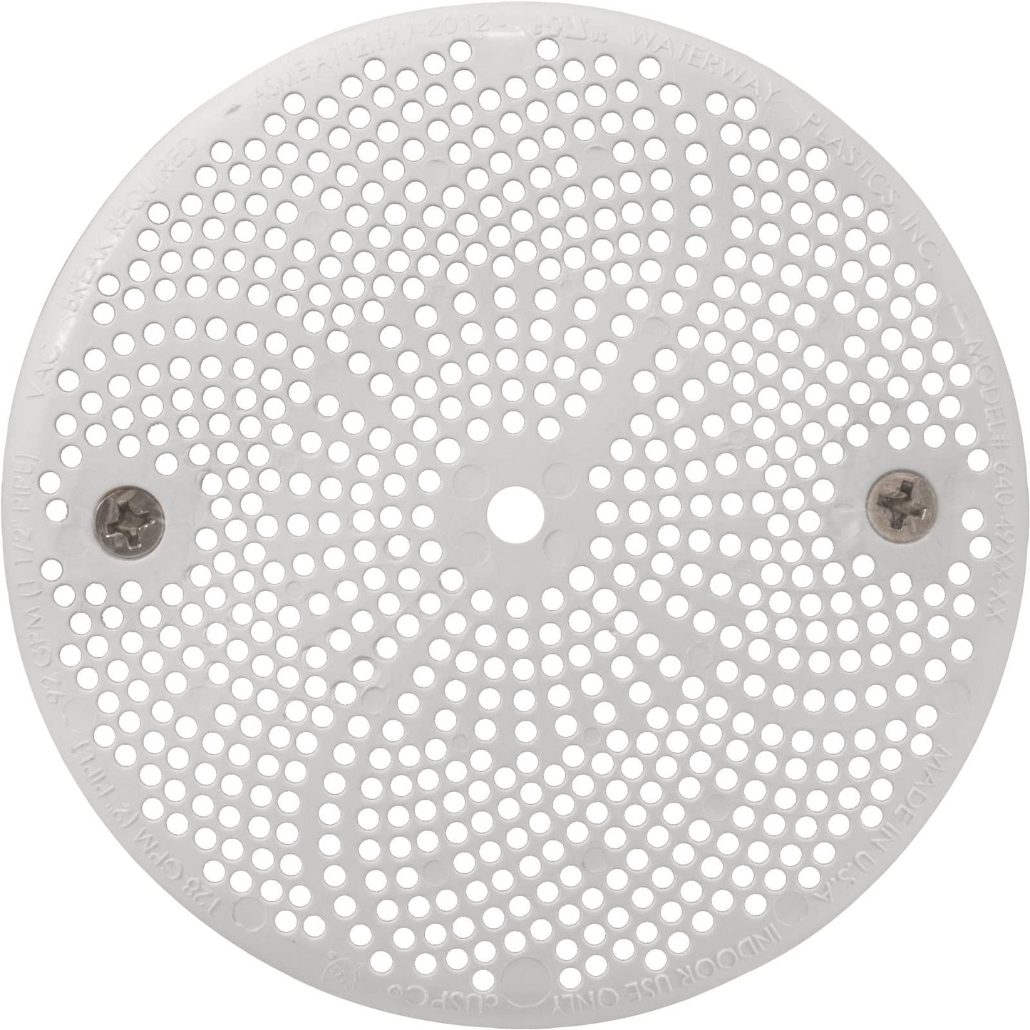 Waterway Cf Safety Hi-Flo Suction Cover Assy 643-5070-CW