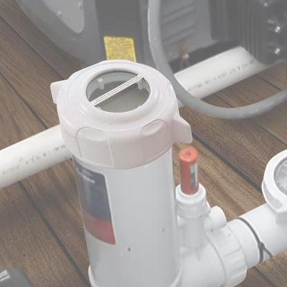 Custom Molded Products Powerclean Ultra Chlor Cover Assembly, Clear Glass