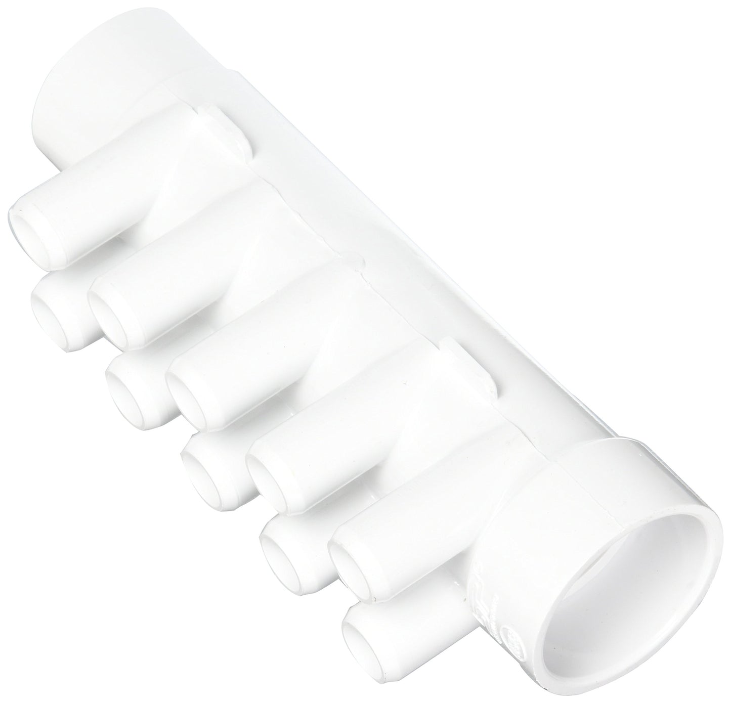 Waterway Plastics 806105120366 1.5" S X 1.5" Spg (10) 3/4" Barbs Manifold
