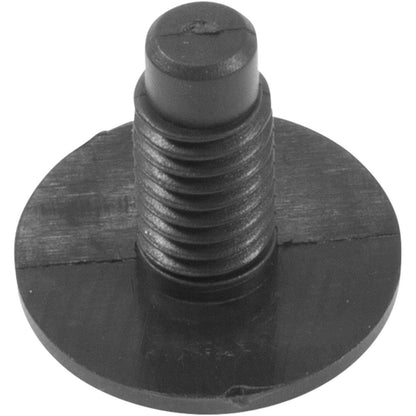 Custom Molded Products Pool Cleaner Wheel Screw (Polaris), Black
