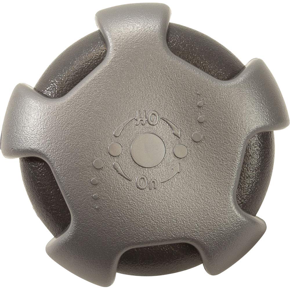 CMP Custom Molded Air Control Crown Handle 1in. Slip Graphite Gray-Silver 25090-807-000