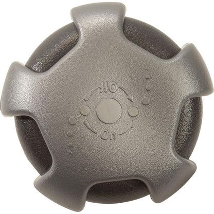 CMP Custom Molded Air Control Crown Handle 1in. Slip Graphite Gray-Silver 25090-807-000